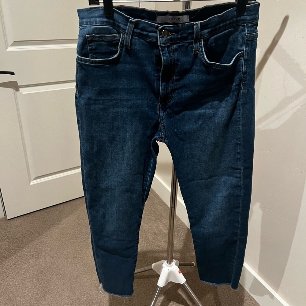 Joe's Jeans Womens Deep Indigo Skinny Jeans